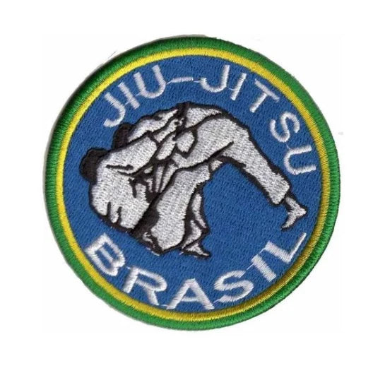 PATCH BORDADO KIMONO CAMISETA JIU JITSU BRASIL ORIGINAL