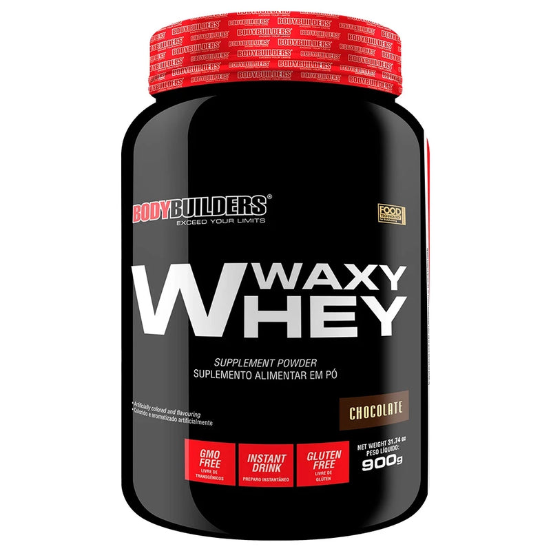 WHEY PROTEIN WAXY WHEY POTE 900G - SUPLEMENTO PARA GANHO DE MASSA MUSCULAR - BODYBUILDERS ORIGINAL