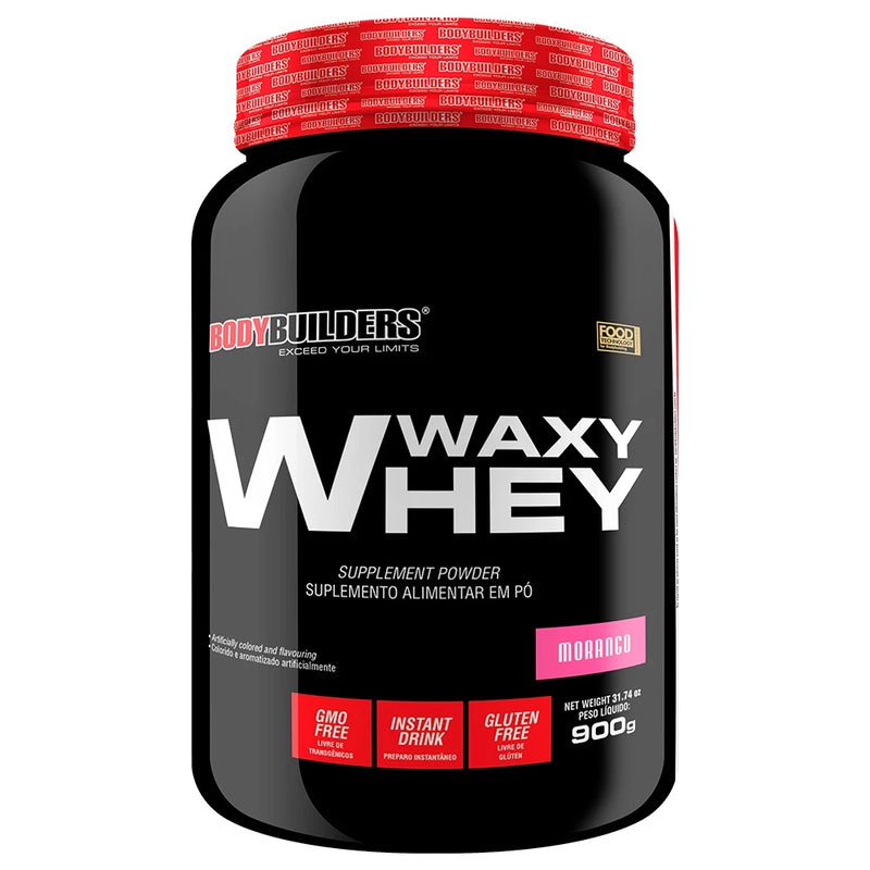 WHEY PROTEIN WAXY WHEY POTE 900G - SUPLEMENTO PARA GANHO DE MASSA MUSCULAR - BODYBUILDERS ORIGINAL