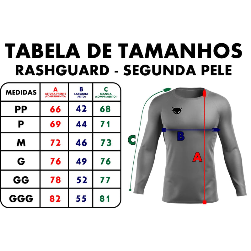 RASH GUARD JIU-JITSU PROFISSIONAL