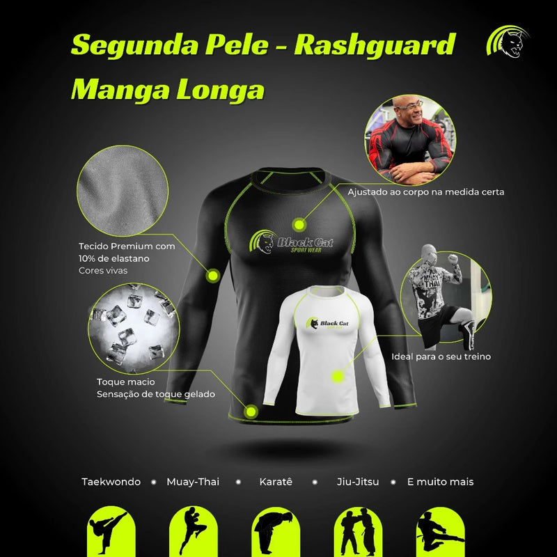 RASH GUARD JIU-JITSU PROFISSIONAL