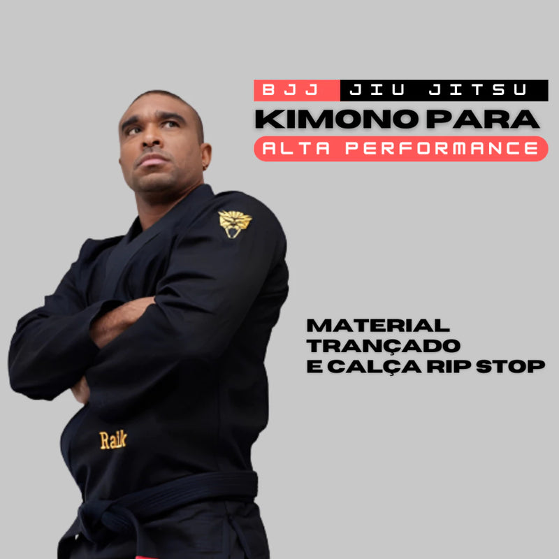 KIMONO JIU JITSU TRANÇADO BJJ PREMIUM: ALTA PERFORMANCE E MOBILIDADE + EXCELÊNCIA PARA TREINO E GRADUAÇÃO