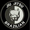 BRASIL JIU JITSU - PERSONALIZE COM OU SEM CARRAPICHO E ADESIVO TERMOCOLANTE PARA ESTILO ÚNICO PREMIUM