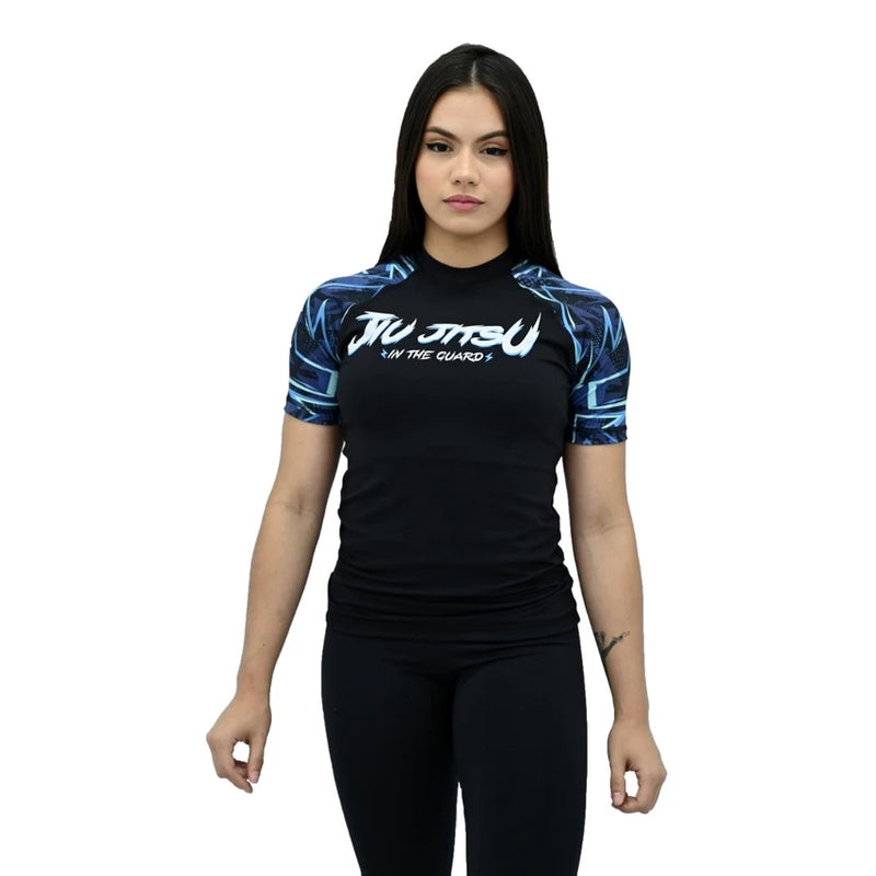 RASH GUARD ELEGANCE - CAMISETA FEMININA PARA PRATICANTES DE JIU JITSU